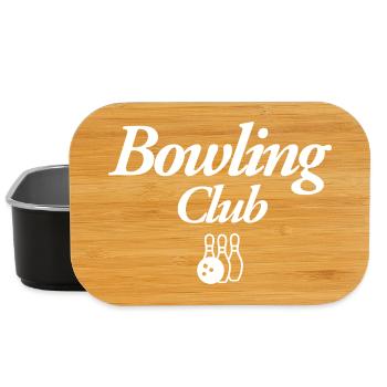 Bowling Club - Lunch Box - Schwarz - Vorne
