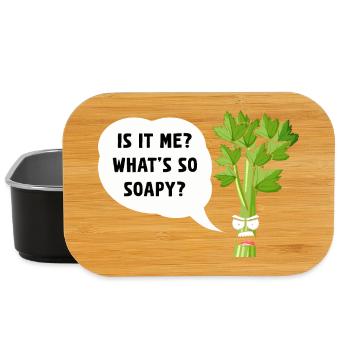Sassy Celery: Is It Me? - Lunch Box - black - Front