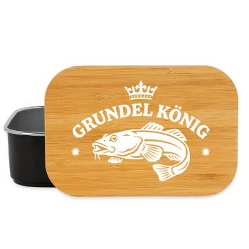 Grundelkönig Angler - Lunch Box - Schwarz - Vorne