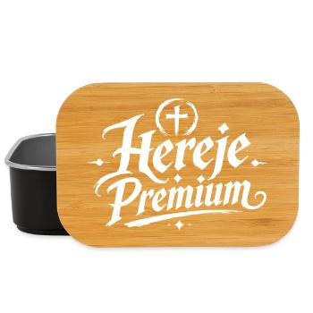 Heretic Premium – Du bist ein Geschichtenerzähler - Lunch Box - Schwarz - Vorne