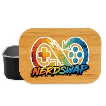 NerdSwap Gaming Merch - Lunch Box - black - Front