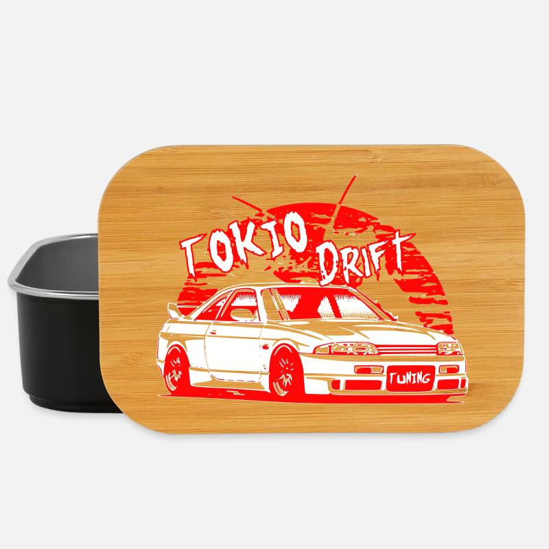 Tokio Drift Car - Lunch Box - Schwarz