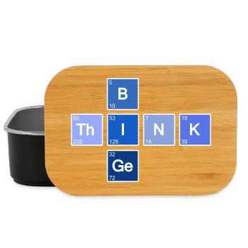 Think Big (Blue) - Lunch Box - black - Front