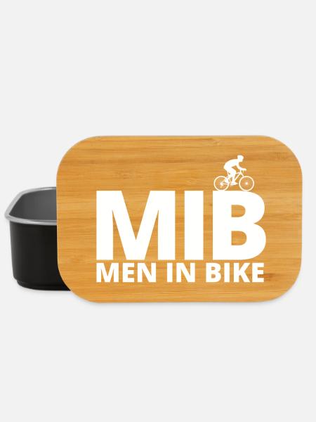 Radfahren, Radfahrer, Fahrradfan - Lunch Box - Schwarz