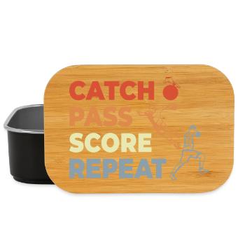 Handball Techniques - Boîte à goûter - noir - Devant