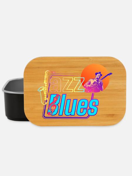 Jazz and Blues Music | Feel The Music - Lunch Box - black
