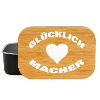 HAPPINESS MAKERS - Lunch Box - black - Front
