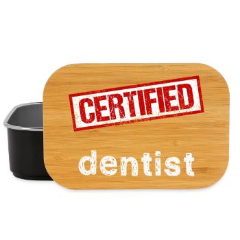 Dentiste - Boîte à goûter - noir - Devant
