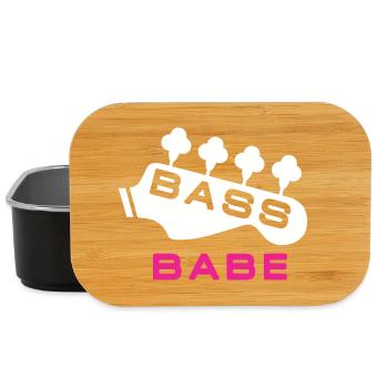 Bass Babe For Women Bass Players - Lunch Box - black - Front