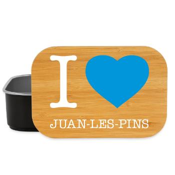 J’ADORE JUAN LES PINS France - Boîte à goûter - noir - Devant
