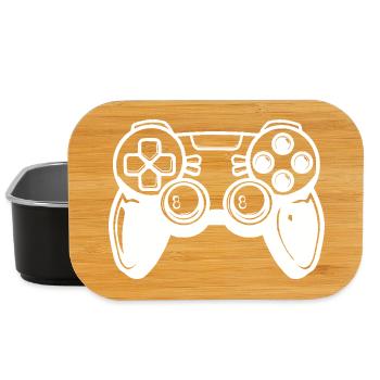 Video Games Controller - Lunch Box - black - Front