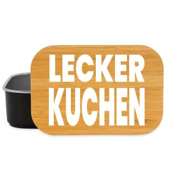 Kuchen - Lunch Box - Schwarz - Vorne