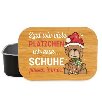 Christmas Christmas Gifts - Lunch Box - black - Front