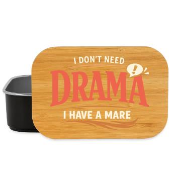 Horse Mood Humor Experienced Horse Owner - Lunch Box - black - Front