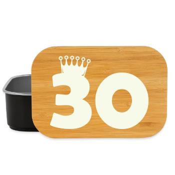 30_krone - Lunch Box - Schwarz - Vorne