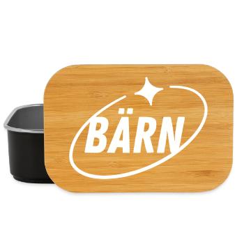 BÄRN Schweiz - Lunch Box - Schwarz - Vorne