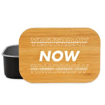 NOW! Yesterday. Tomorrow - Lunch Box - Schwarz - Vorne