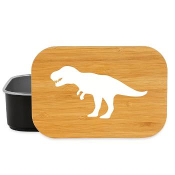 dinosaure - Boîte à goûter - noir - Devant