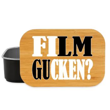 Film gucken? - Lunch Box - Schwarz - Vorne