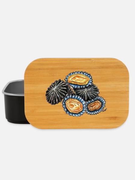 Lapas - sea food - patelle - Lunch Box - black