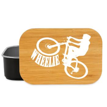 Shirt Wheelie Bike Bike - Lunch Box - black - Front
