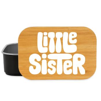 Little sister - Lunch Box - black - Front