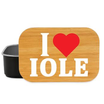 t-shirt J’adore l’idée cadeau du t-shirt Iole - Boîte à goûter - noir - Devant
