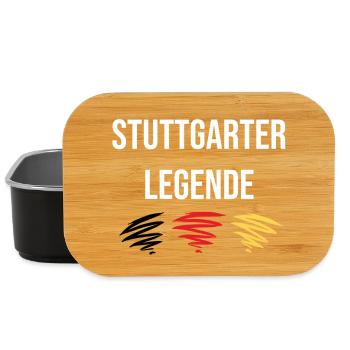Stuttgarter Legende - Lunch Box - Schwarz - Vorne