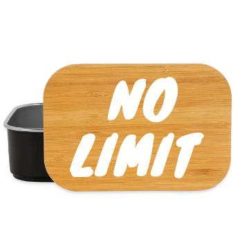 no limit - Boîte à goûter - noir - Devant