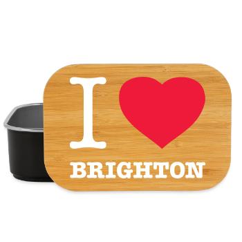J’ADORE BRIGHTON - Boîte à goûter - noir - Devant