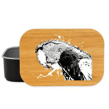 Parrot - Lunch Box - black - Front