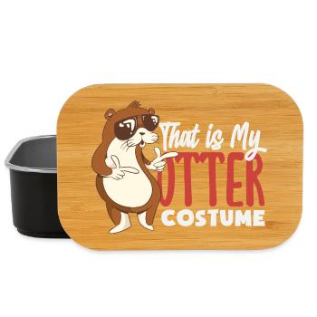 Seeotter Kostüm - Lunch Box - Schwarz - Vorne