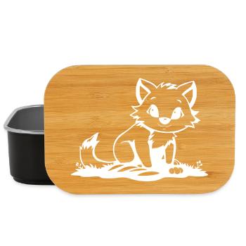 Fuchs - Lunch Box - Schwarz - Vorne
