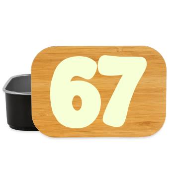 67 - Lunch Box - Schwarz - Vorne