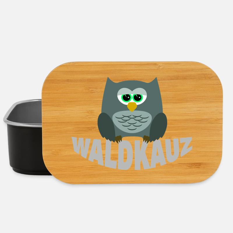 WALDKAUZ - Lunch Box - Schwarz