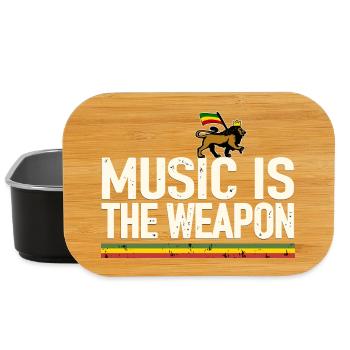 Reggae Music - Lunch Box - Schwarz - Vorne