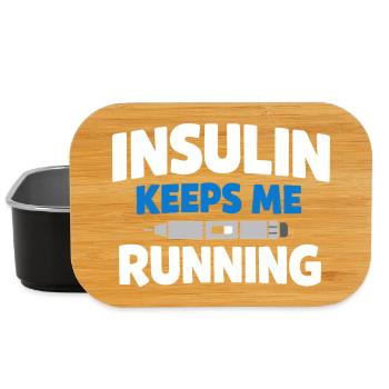 Blood Sugar Insulin Support Type One Pride - Lunch Box - black - Front