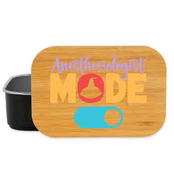 Anesthesiologist Mode On Anesthesia - Lunch Box - black - Front