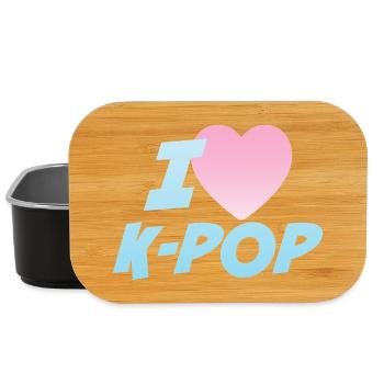 Ich liebe K-Pop - Lunch Box - Schwarz - Vorne