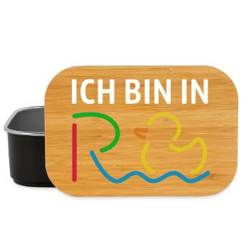 I'm Retired - Retirement - Pension - Lunch Box - black - Front