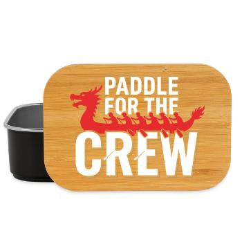 Dragon Boat Club Paddler Team Dragon Boat Gift - Lunch Box - black - Front