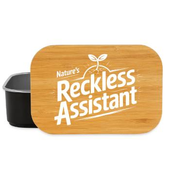 Nature's Reckless Assistant - Lunch Box - black - Front