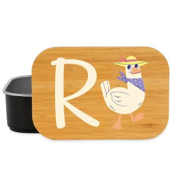 Duck Pension Retirement - Lunch Box - black - Front