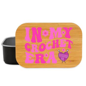 In My Crochet Area - Lunch Box - Schwarz - Vorne