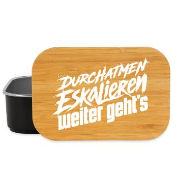 Nerven Behalten - Lunch Box - Schwarz - Vorne