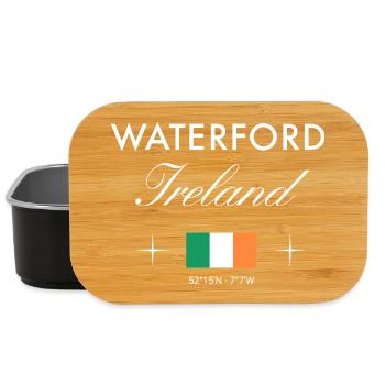 Waterford Coordonnées Irlande Souvenir de voyage - Boîte à goûter - noir - Devant