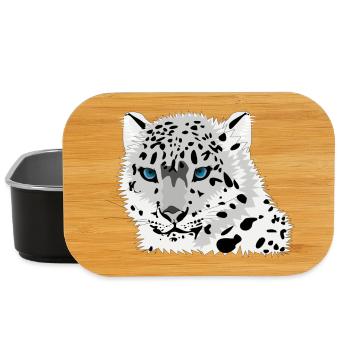 Chat de Léopard - Boîte à goûter - noir - Devant