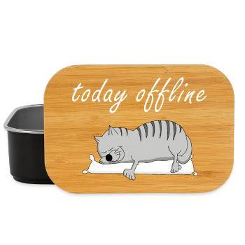 today offline - Lunch Box - Schwarz - Vorne