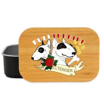 Stier Tätowierung - Lunch Box - Schwarz - Vorne