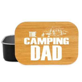 The Camping Dad - Boîte à goûter - noir - Devant